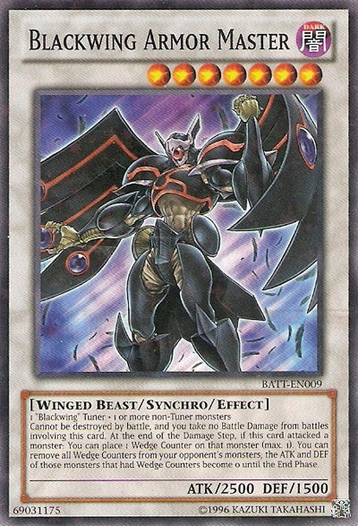 Blackwing Armor Master [BATT-EN009] Starfoil Rare | Pegasus Games WI