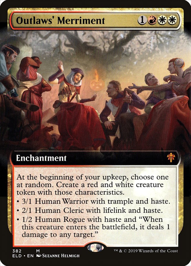 Outlaws' Merriment (Extended Art) [Throne of Eldraine] | Pegasus Games WI