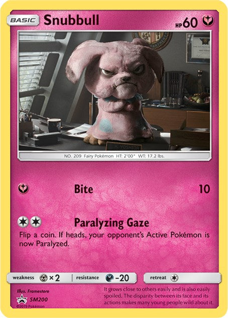 Snubbull (SM200) [Sun & Moon: Black Star Promos] | Pegasus Games WI