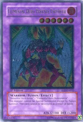 Elemental Hero Phoenix Enforcer (UTR) [EOJ-EN032] Ultimate Rare | Pegasus Games WI