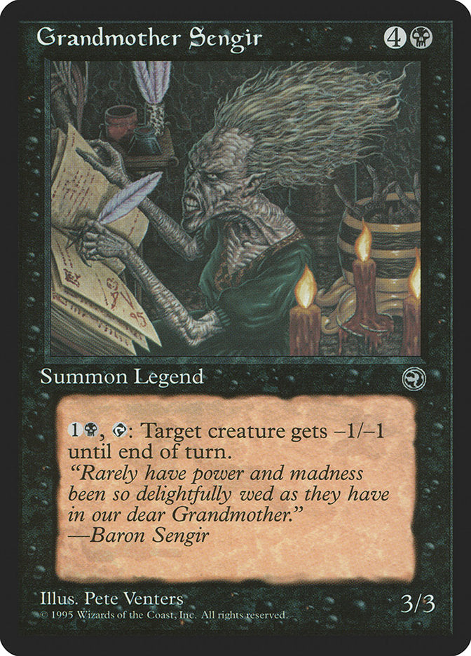 Grandmother Sengir [Homelands] | Pegasus Games WI