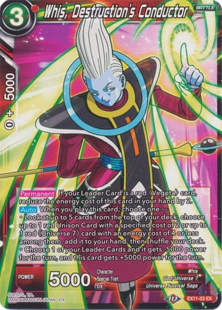 Whis, Destruction's Conductor [EX11-03] | Pegasus Games WI