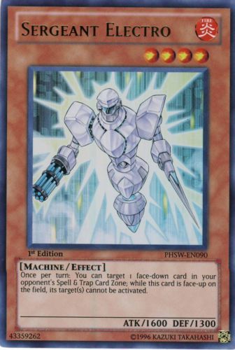 Sergeant Electro [PHSW-EN090] Ultra Rare | Pegasus Games WI