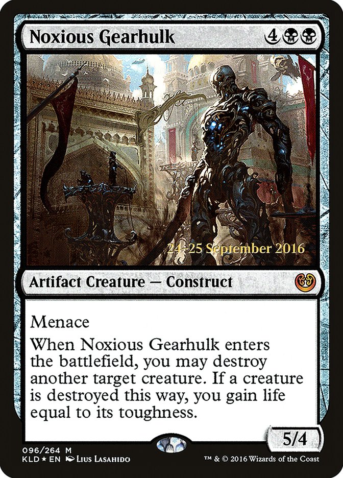 Noxious Gearhulk [Kaladesh Prerelease Promos] | Pegasus Games WI