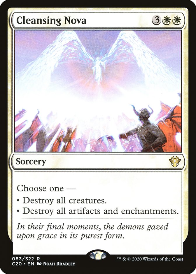 Cleansing Nova [Commander 2020] | Pegasus Games WI