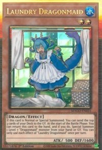 Laundry Dragonmaid [MAGO-EN021] Gold Rare | Pegasus Games WI