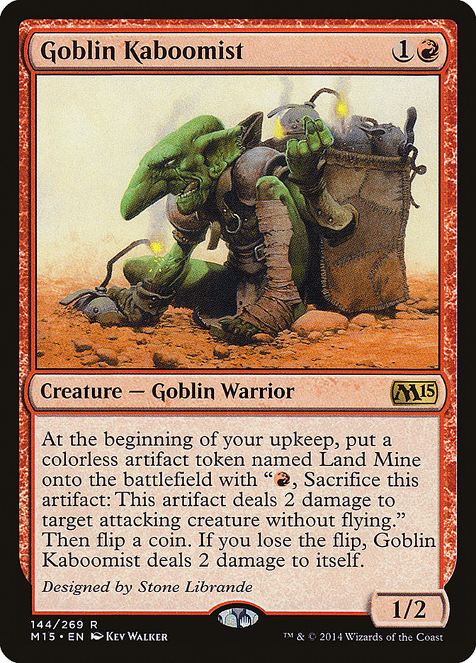 Goblin Kaboomist [Magic 2015] | Pegasus Games WI