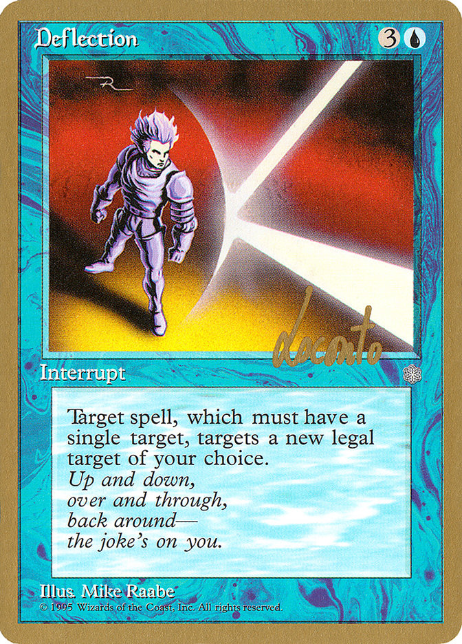 Deflection (Michael Loconto) [Pro Tour Collector Set] | Pegasus Games WI