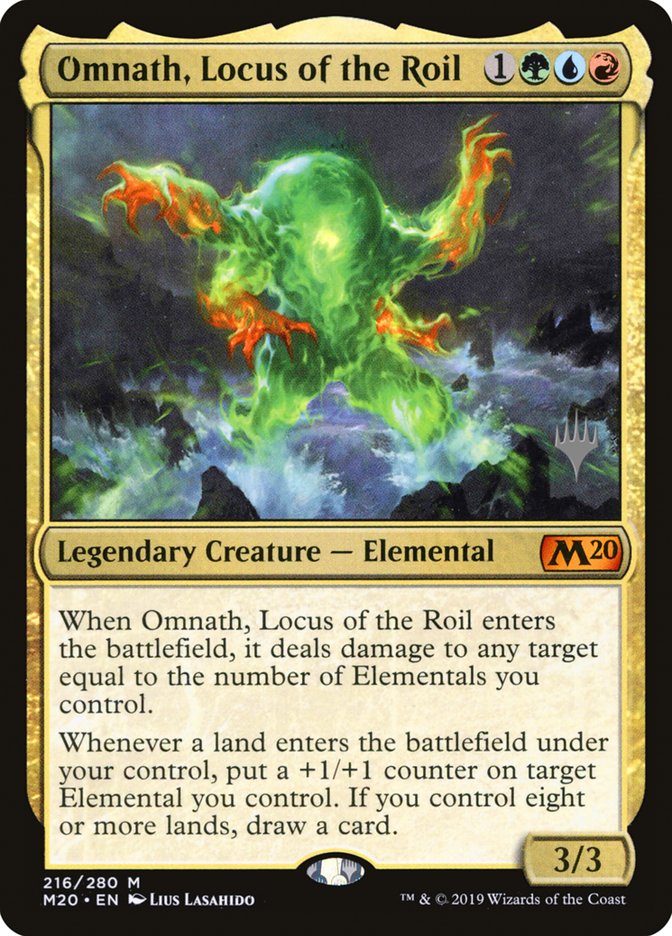 Omnath, Locus of the Roil (Promo Pack) [Core Set 2020 Promos] | Pegasus Games WI