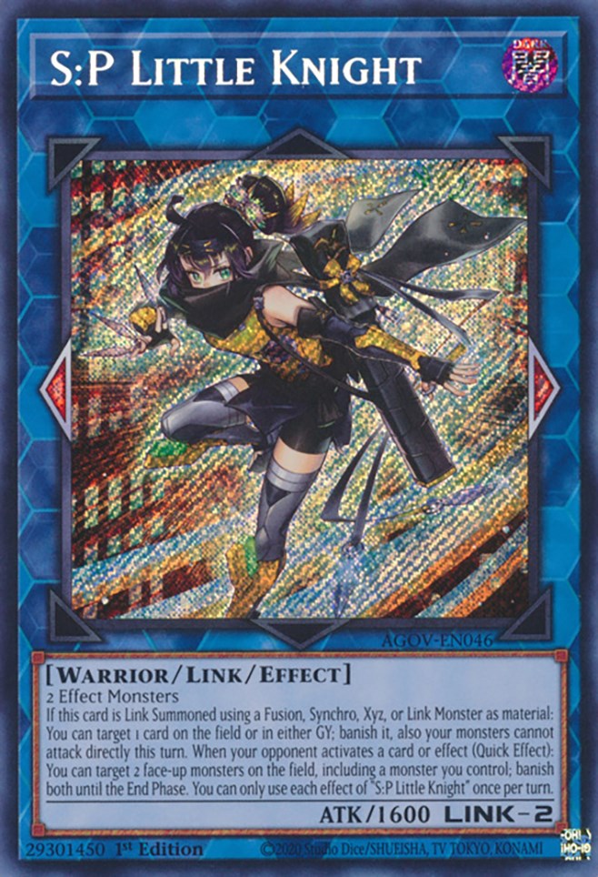 S:P Little Knight [AGOV-EN046] Secret Rare | Pegasus Games WI