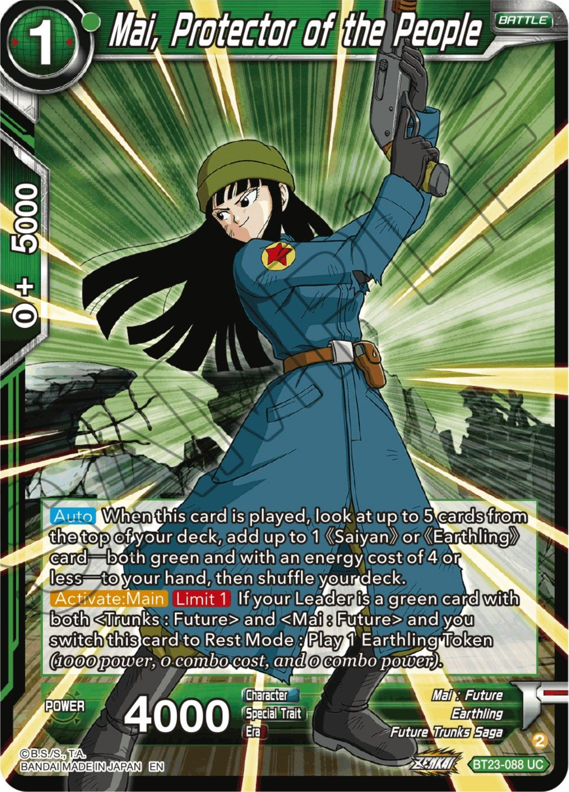 Mai, Protector of the People (BT23-088) [Perfect Combination] | Pegasus Games WI