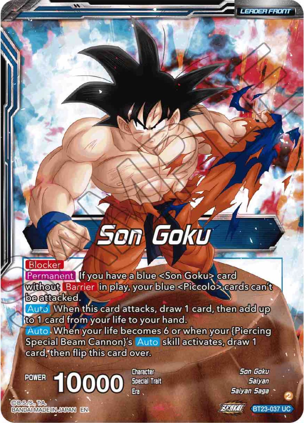 Son Goku // Son Goku & Piccolo, Rag-Tag Alliance (BT23-037) [Perfect Combination] | Pegasus Games WI