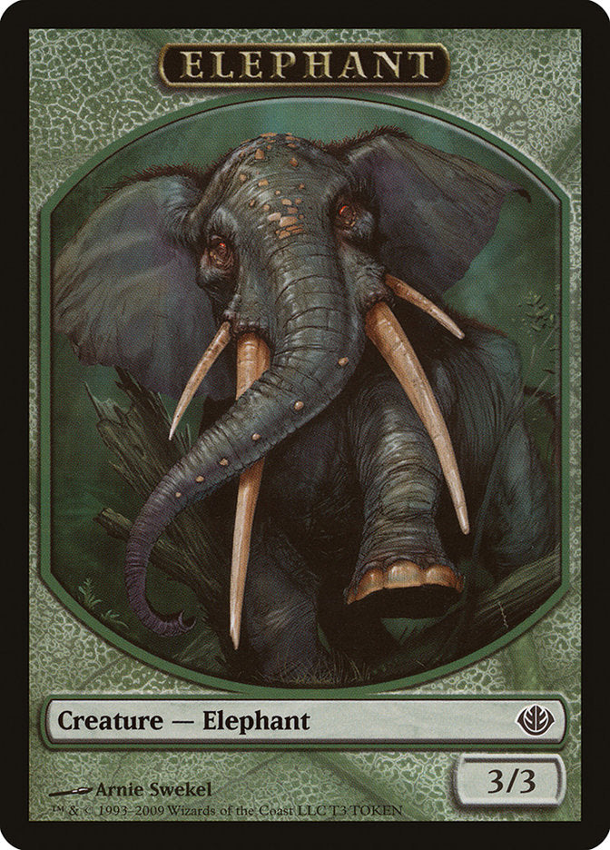 Elephant Token [Duel Decks: Garruk vs. Liliana Tokens] | Pegasus Games WI