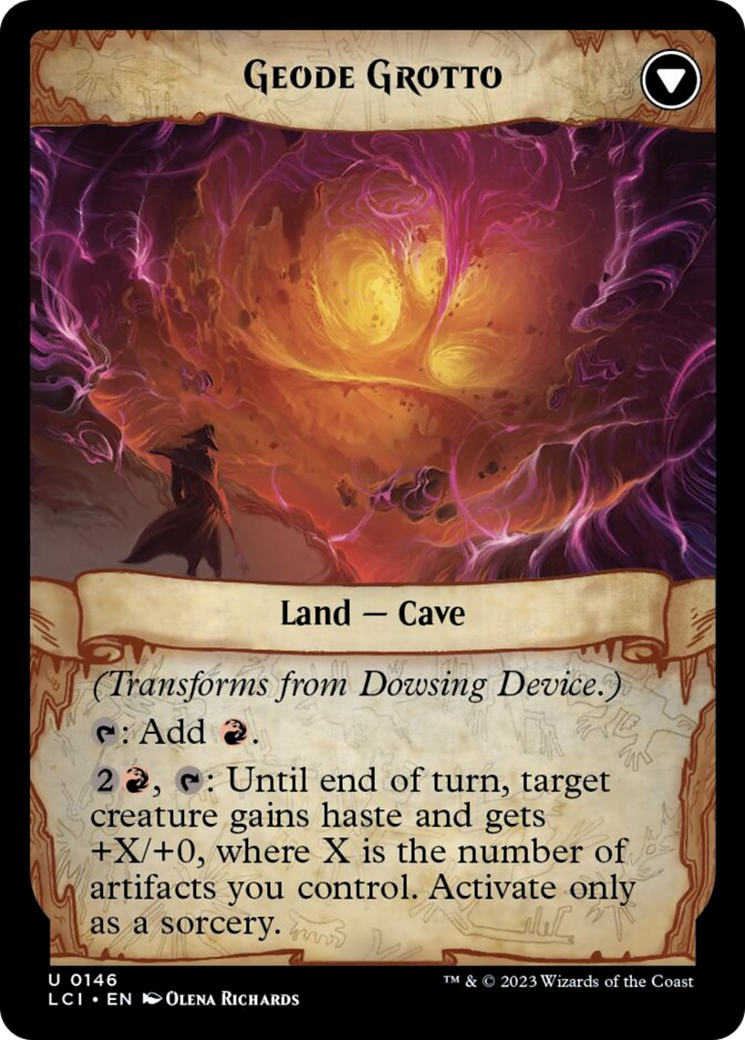 Dowsing Device // Geode Grotto [The Lost Caverns of Ixalan] | Pegasus Games WI