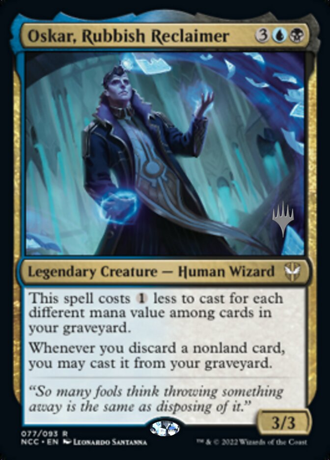 Oskar, Rubbish Reclaimer (Promo Pack) [Streets of New Capenna Commander Promos] | Pegasus Games WI