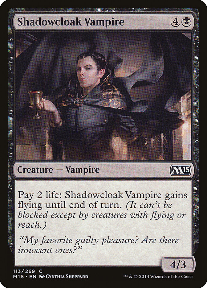 Shadowcloak Vampire [Magic 2015] | Pegasus Games WI