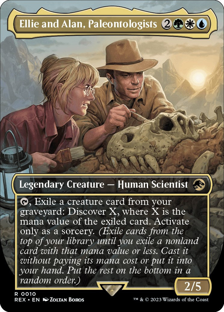 Ellie and Alan, Paleontologists (Borderless) [Jurassic World Collection] | Pegasus Games WI