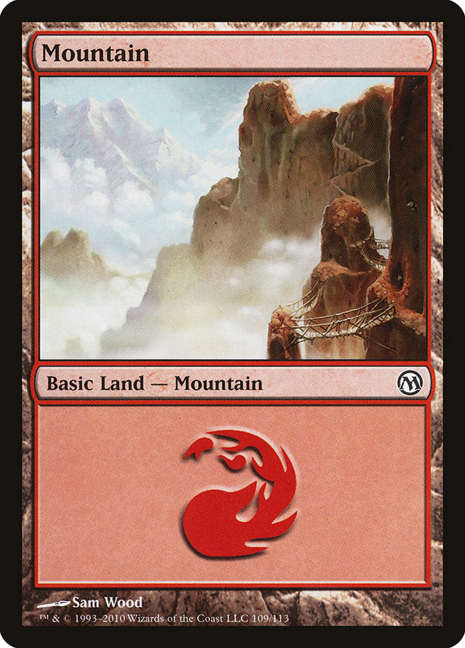 Mountain (109) [Duels of the Planeswalkers] | Pegasus Games WI