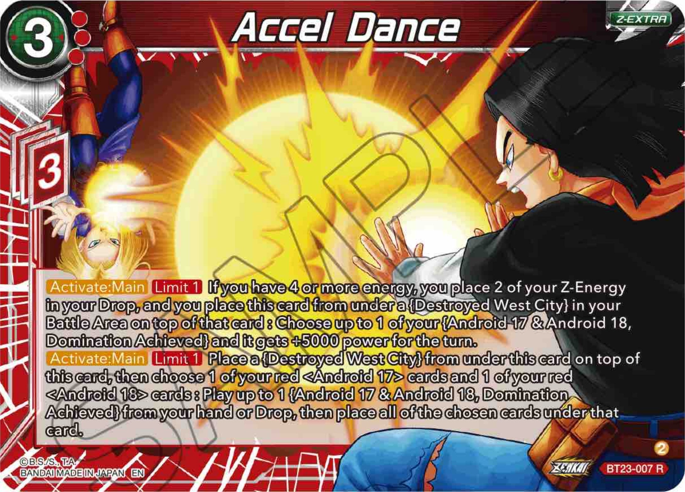 Accel Dance (BT23-007) [Perfect Combination] | Pegasus Games WI
