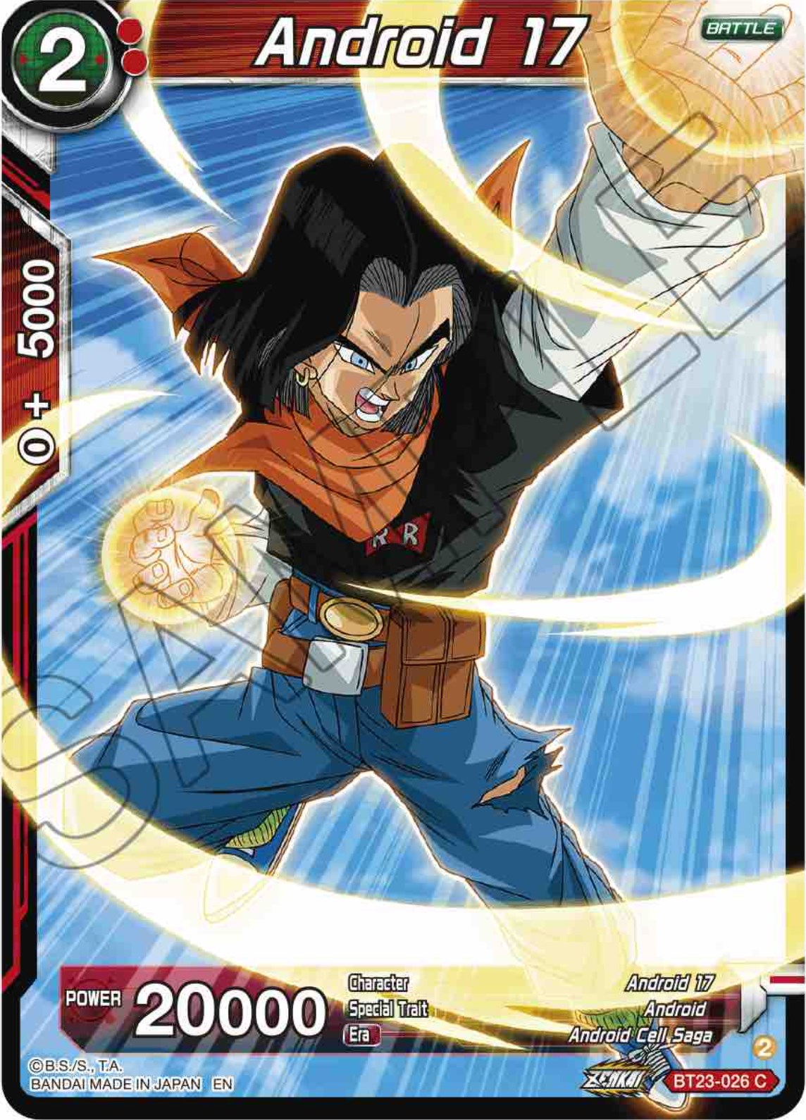 Android 17 (BT23-026) [Perfect Combination] | Pegasus Games WI
