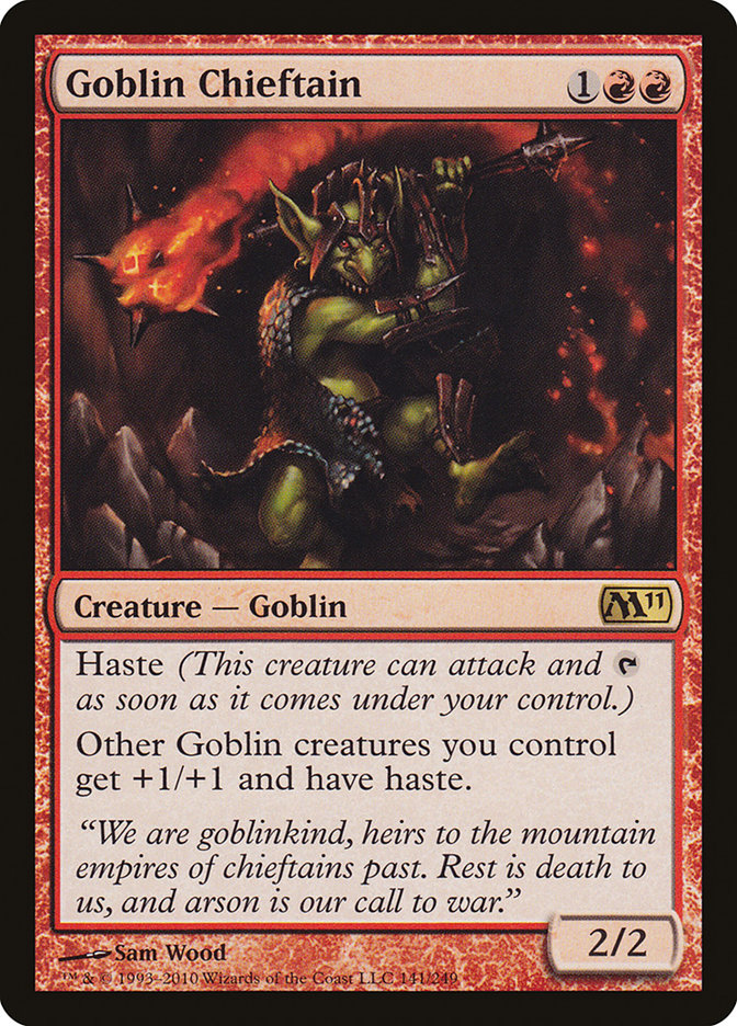 Goblin Chieftain [Magic 2011] | Pegasus Games WI