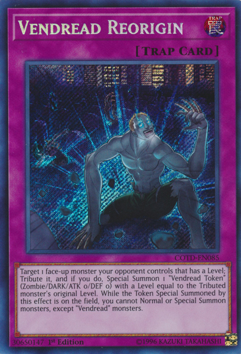 Vendread Reorigin [COTD-EN085] Secret Rare | Pegasus Games WI