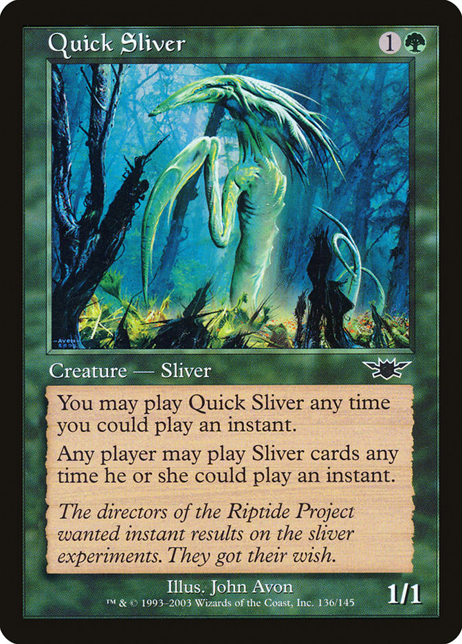 Quick Sliver [Legions] | Pegasus Games WI