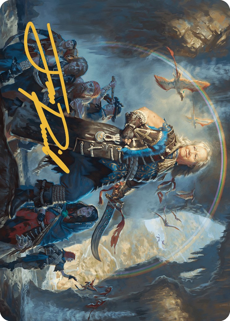 Admiral Brass, Unsinkable Art Card (Gold-Stamped Signature) [The Lost Caverns of Ixalan Art Series] | Pegasus Games WI