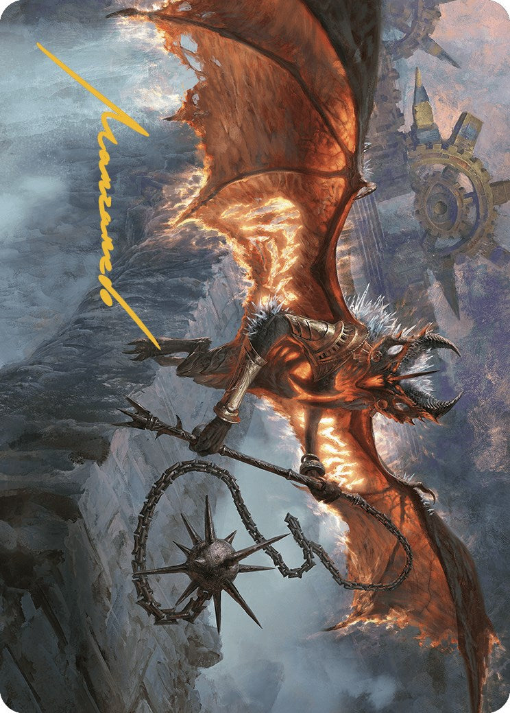 Bloodletter of Aclazotz Art Card (15/81) (Gold-Stamped Signature) [The Lost Caverns of Ixalan Art Series] | Pegasus Games WI