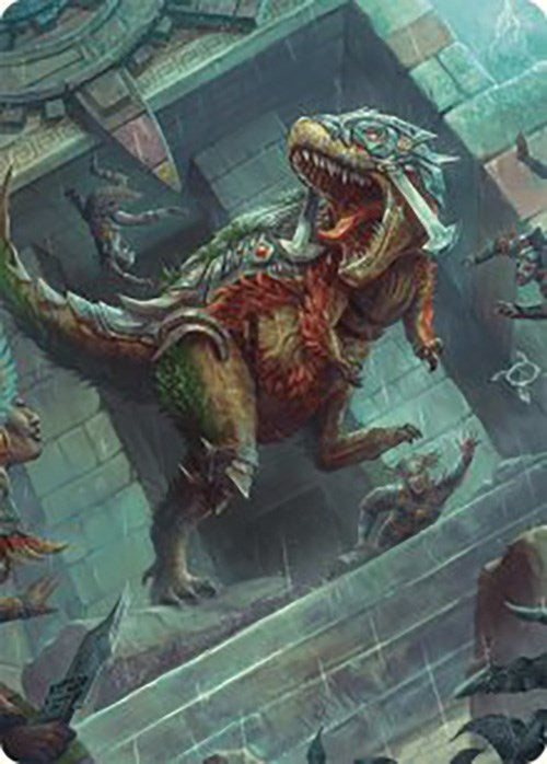 Carnage Tyrant Art Card [The Lost Caverns of Ixalan Art Series] | Pegasus Games WI