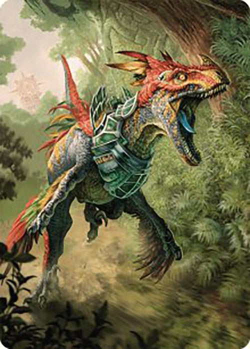 Dinosaur Token Art Card [The Lost Caverns of Ixalan Art Series] | Pegasus Games WI