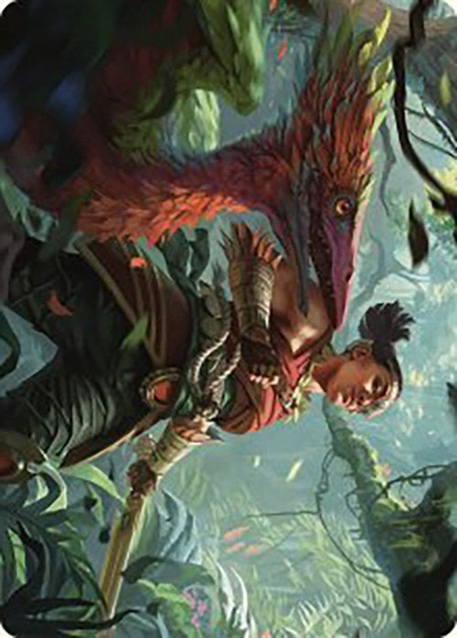 Wayta, Trainer Prodigy Art Card [The Lost Caverns of Ixalan Art Series] | Pegasus Games WI