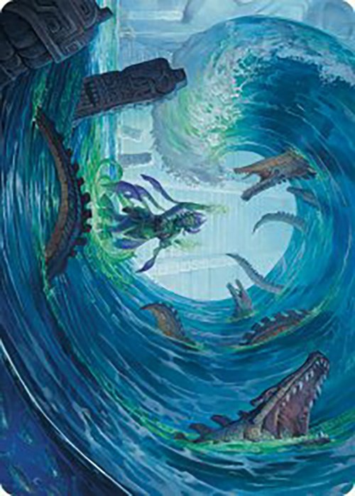 Wave Goodbye Art Card [The Lost Caverns of Ixalan Art Series] | Pegasus Games WI