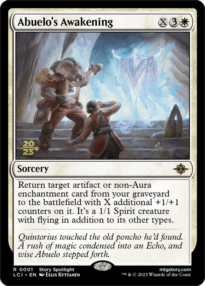 Abuelo's Awakening [The Lost Caverns of Ixalan Prerelease Cards] | Pegasus Games WI