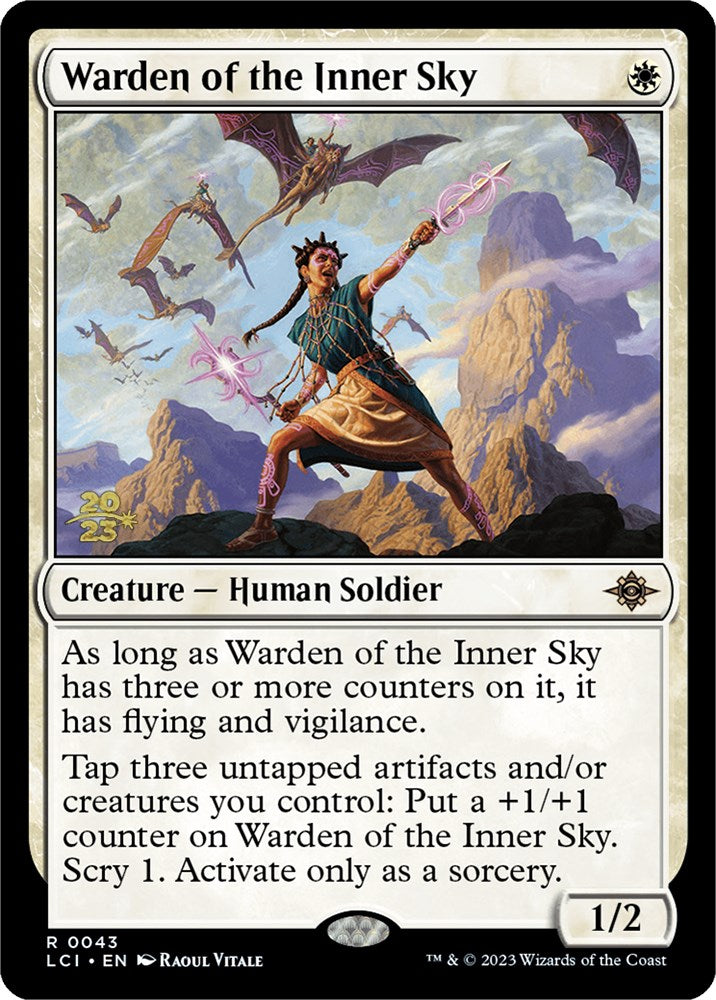 Warden of the Inner Sky [The Lost Caverns of Ixalan Prerelease Cards] | Pegasus Games WI