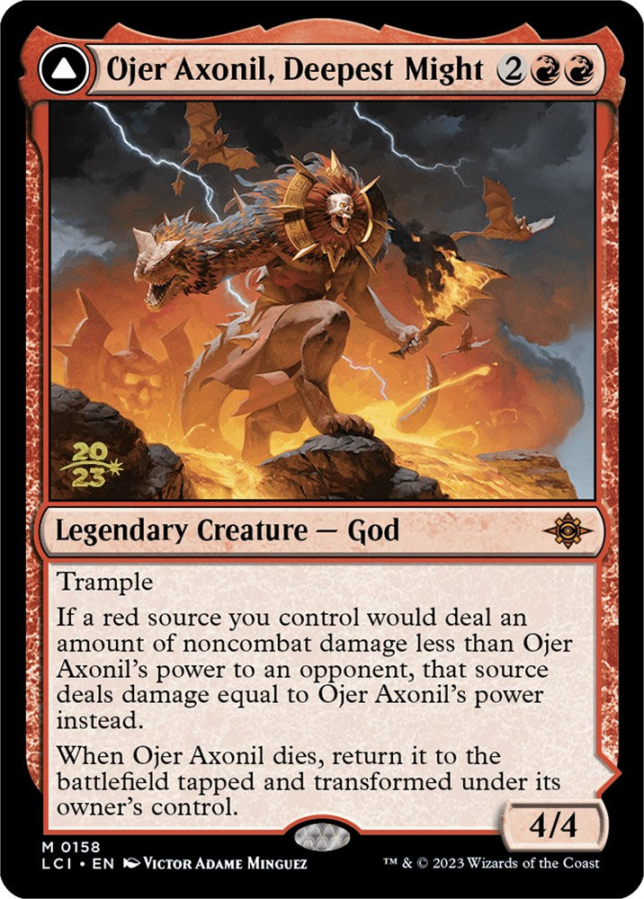 Ojer Axonil, Deepest Might [The Lost Caverns of Ixalan Prerelease Cards] | Pegasus Games WI
