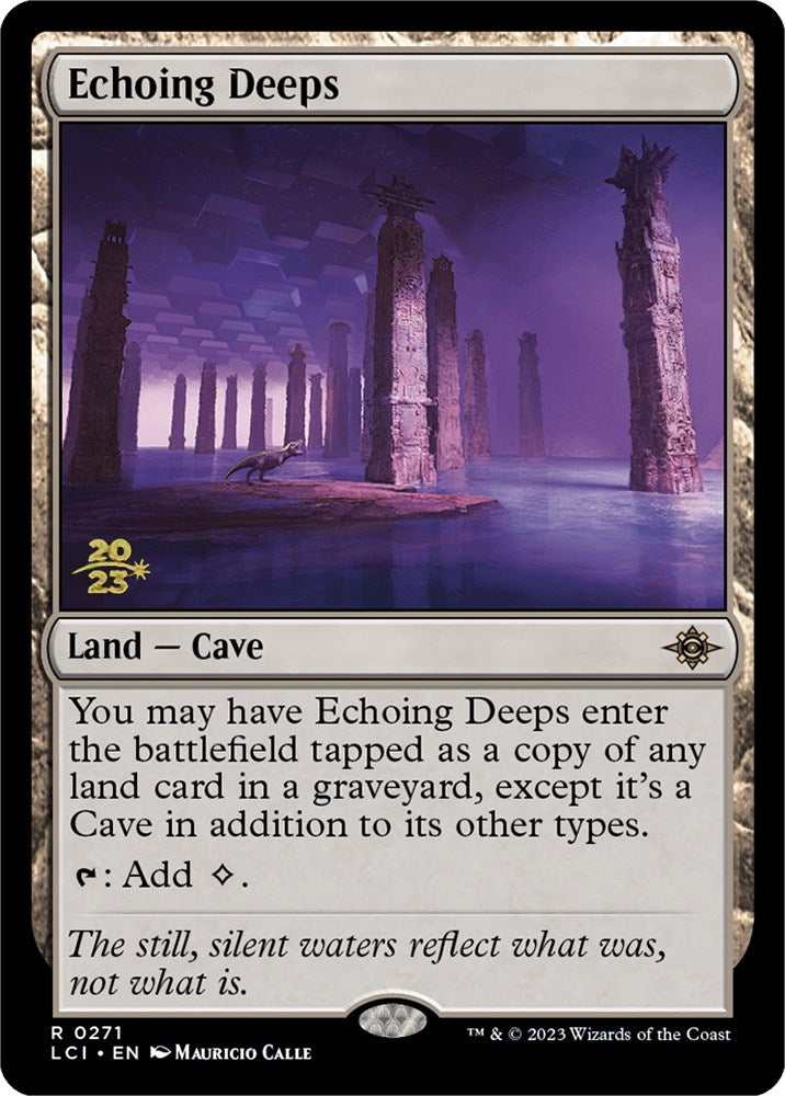 Echoing Deeps [The Lost Caverns of Ixalan Prerelease Cards] | Pegasus Games WI