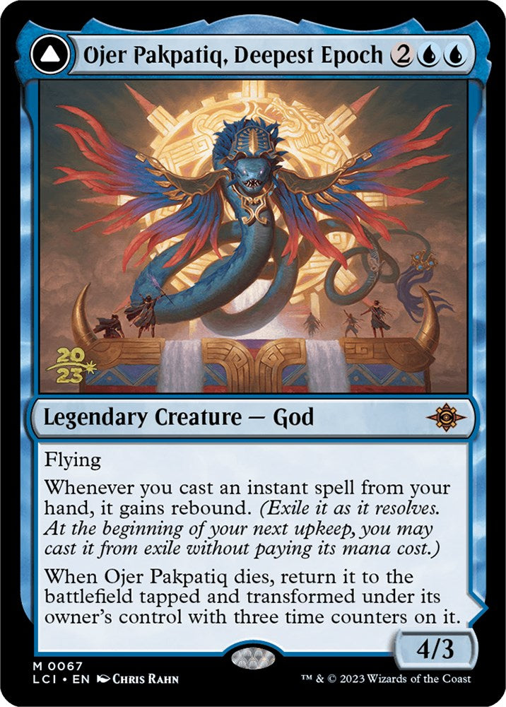 Ojer Pakpatiq, Deepest Epoch // Temple of Cyclical Time [The Lost Caverns of Ixalan Prerelease Cards] | Pegasus Games WI