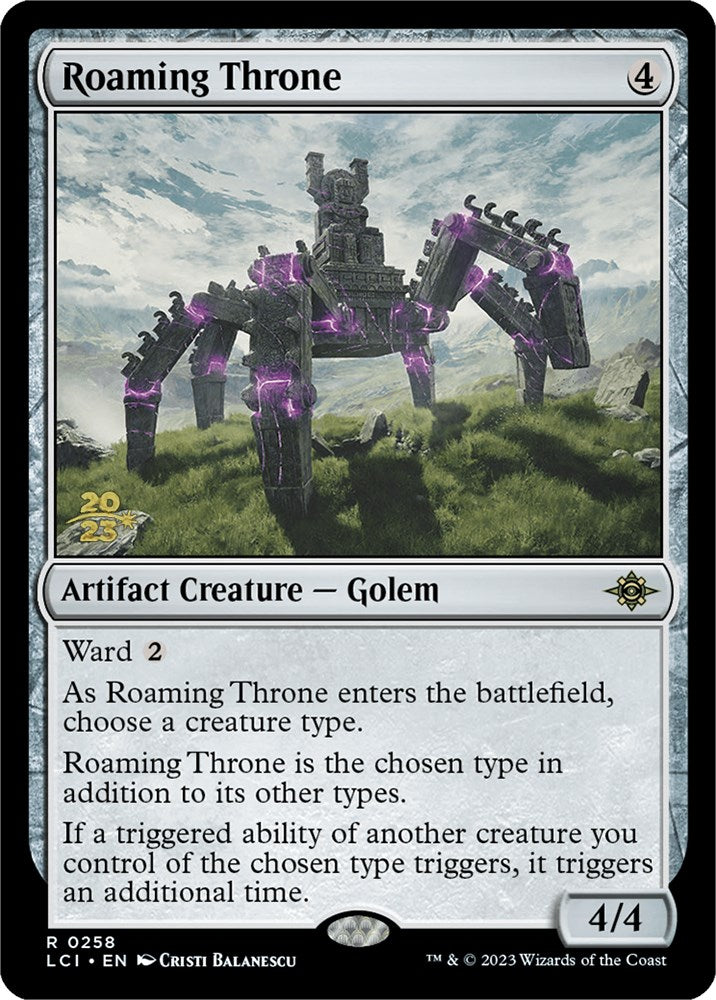 Roaming Throne [The Lost Caverns of Ixalan Prerelease Cards] | Pegasus Games WI