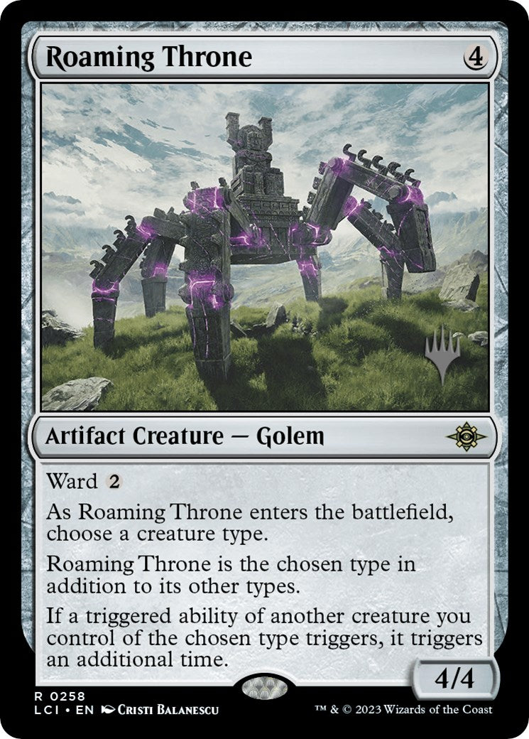 Roaming Throne (Promo Pack) [The Lost Caverns of Ixalan Promos] | Pegasus Games WI
