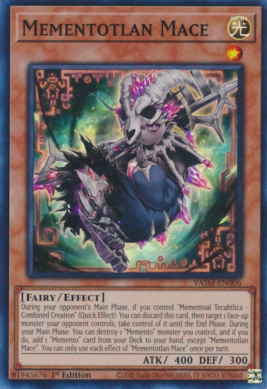 Mementotlan Mace [VASM-EN006] Super Rare | Pegasus Games WI