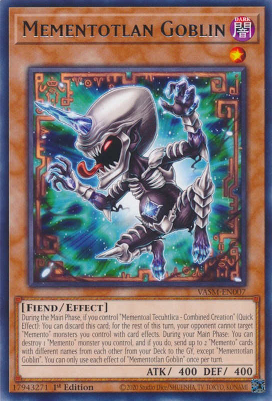 Mementotlan Goblin [VASM-EN007] Rare | Pegasus Games WI