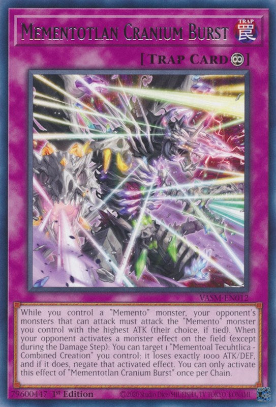 Mementotlan Cranium Burst [VASM-EN012] Rare | Pegasus Games WI