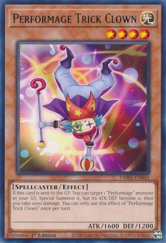 Performage Trick Clown [VASM-EN042] Rare | Pegasus Games WI