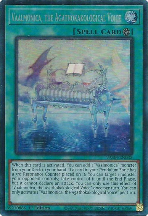 Vaalmonica, the Agathokakological Voice (CR) [VASM-EN035] Collector's Rare | Pegasus Games WI