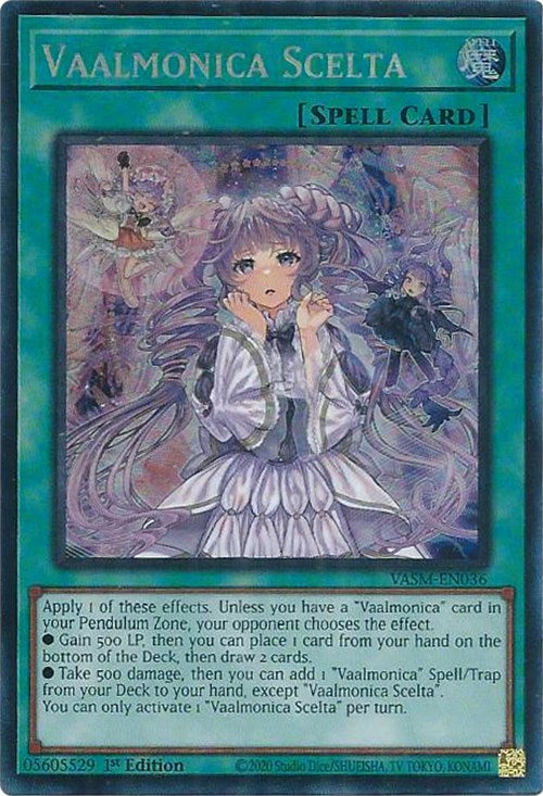 Vaalmonica Scelta (CR) [VASM-EN036] Collector's Rare | Pegasus Games WI