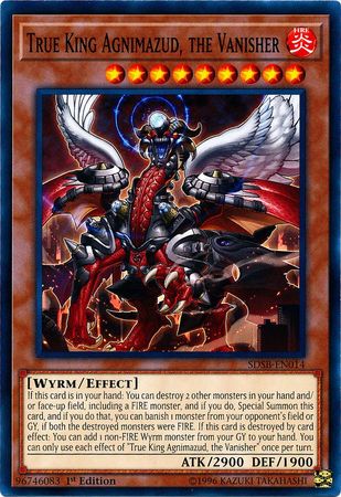 True King Agnimazud, the Vanisher [SDSB-EN014] Common | Pegasus Games WI