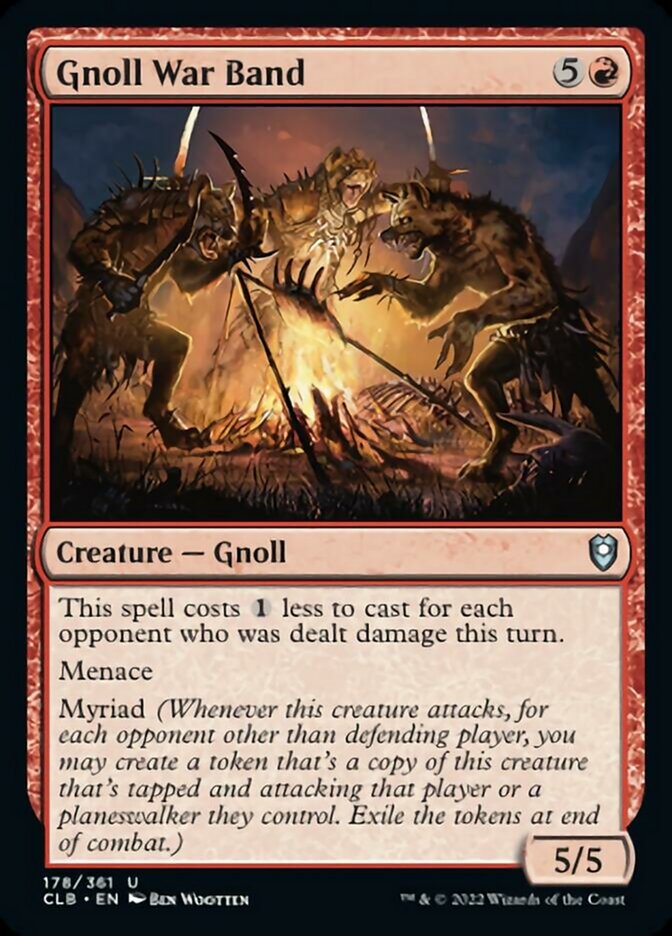 Gnoll War Band [Commander Legends: Battle for Baldur's Gate] | Pegasus Games WI
