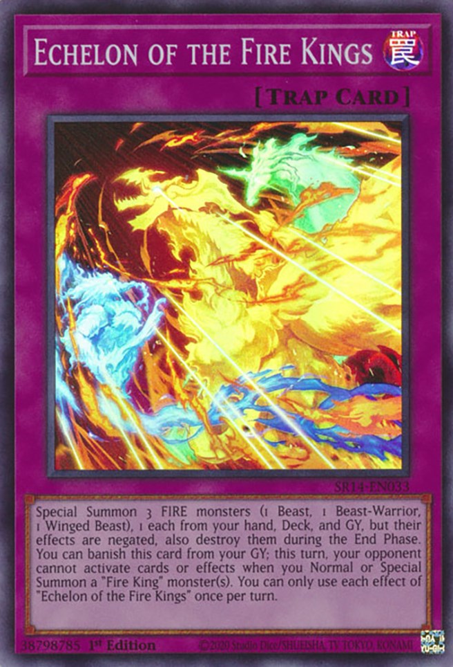 Echelon of the Fire Kings [SR14-EN033] Super Rare | Pegasus Games WI