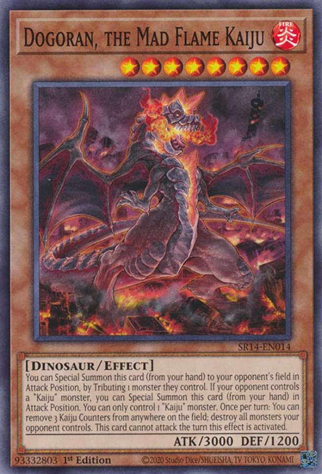 Dogoran, the Mad Flame Kaiju [SR14-EN014] Common | Pegasus Games WI